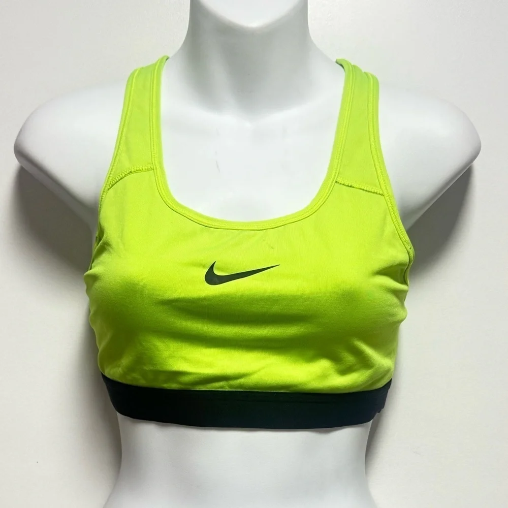 Nike Women's Neon Green Sports Bra